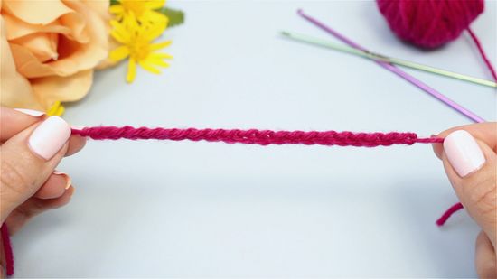 How to start a crochet chain