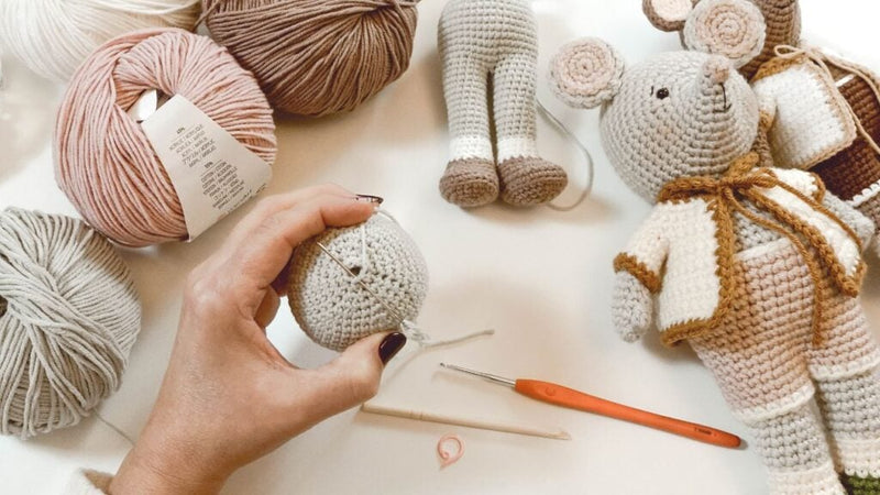 How to fasten off crochet