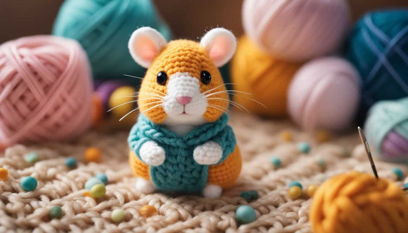 How to crochet a hamster 