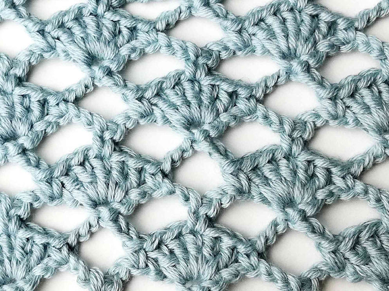 How to crochet shell stitch