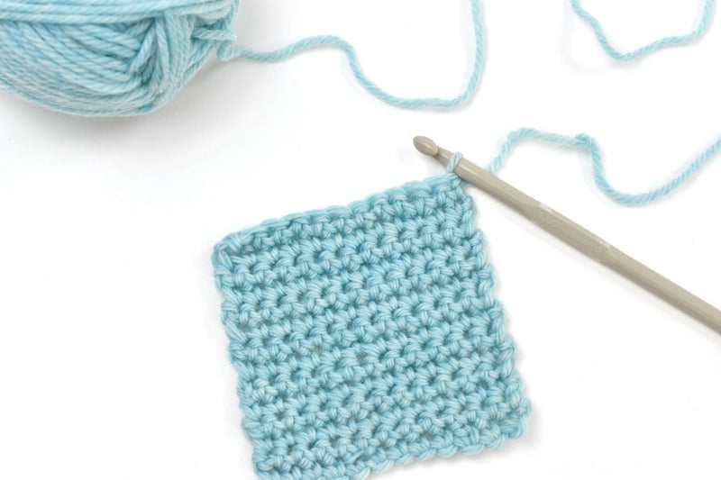 How to crochet a single crochet