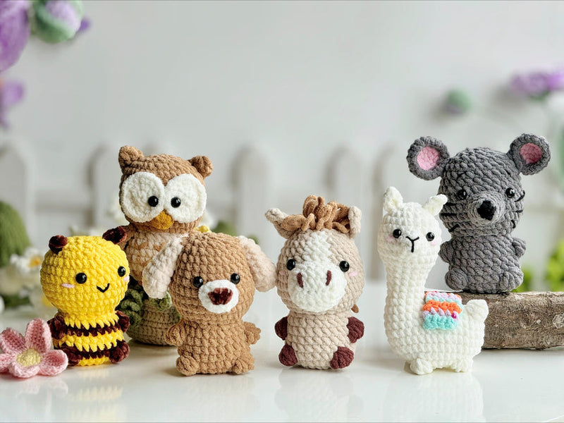 Crochet Creatures Free Patterns