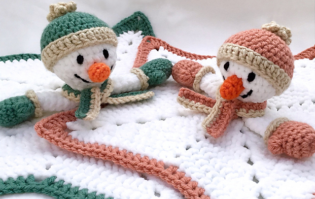 Snowman Lovey by Ling Ryan