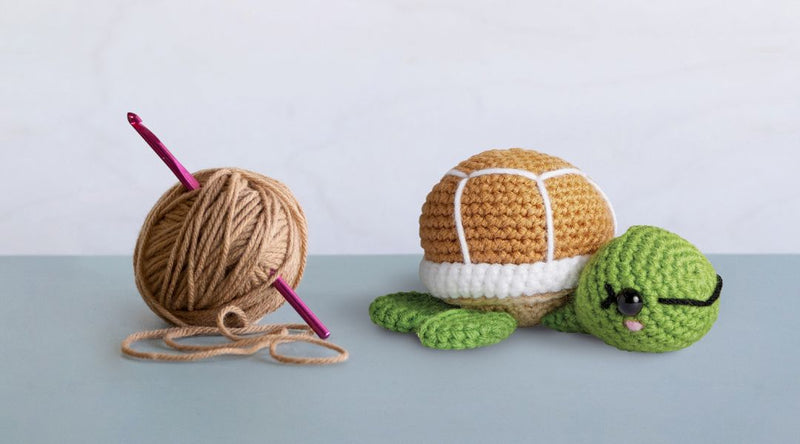 How to crochet a turtle