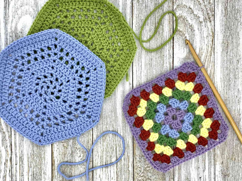 How to Crochet a Hexagon