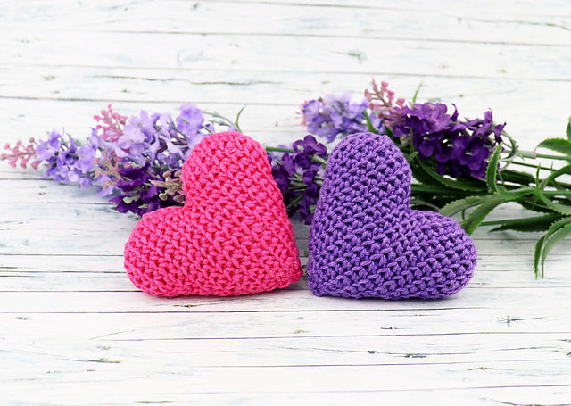 Simple & Free Crochet Heart Pattern​s