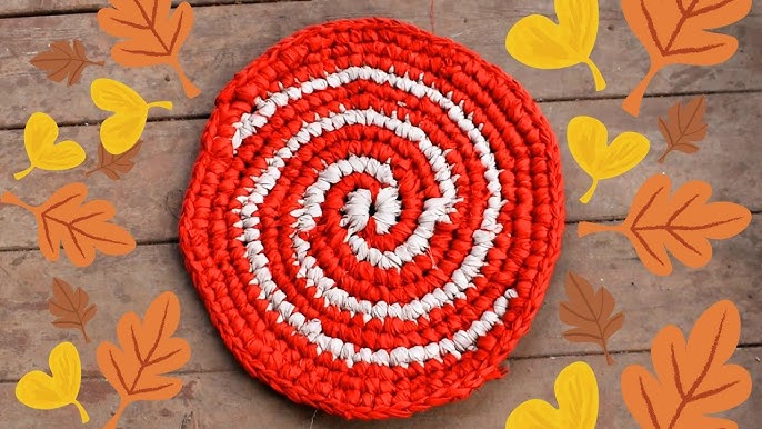 How to Crochet a Rag Rug