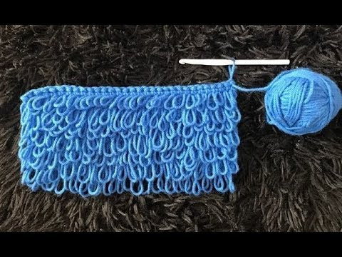 How to Loop Stitch Crochet