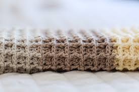 How to Crochet Waffle Stitch