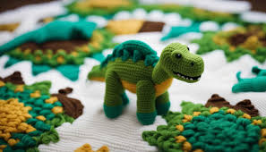 How to crochet a dinosaur