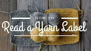 How to Read Yarn Labels