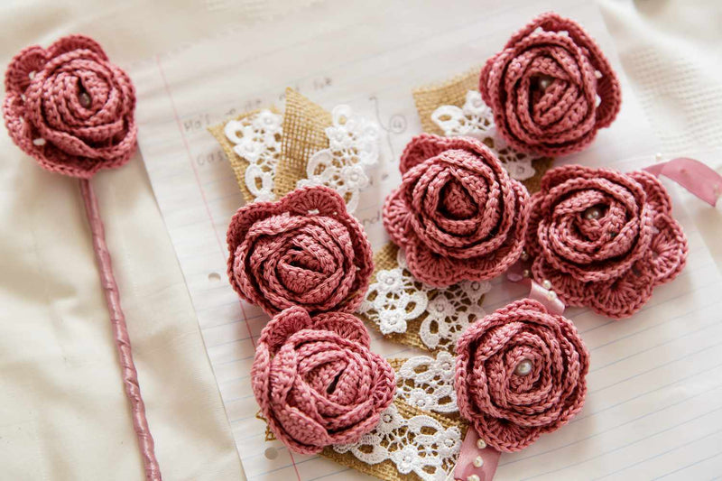 How to Crochet a Rose