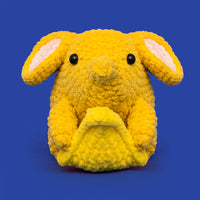 Yellow Cheese Mouse Crochet Kit