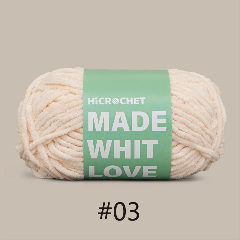 Crochet Yarn (75% Cotton 25% Nylon)