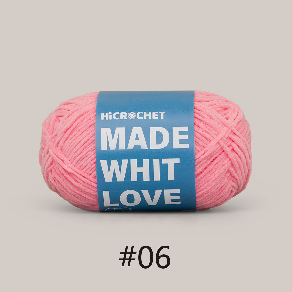 Crochet Yarn (100% polyester & 135m)