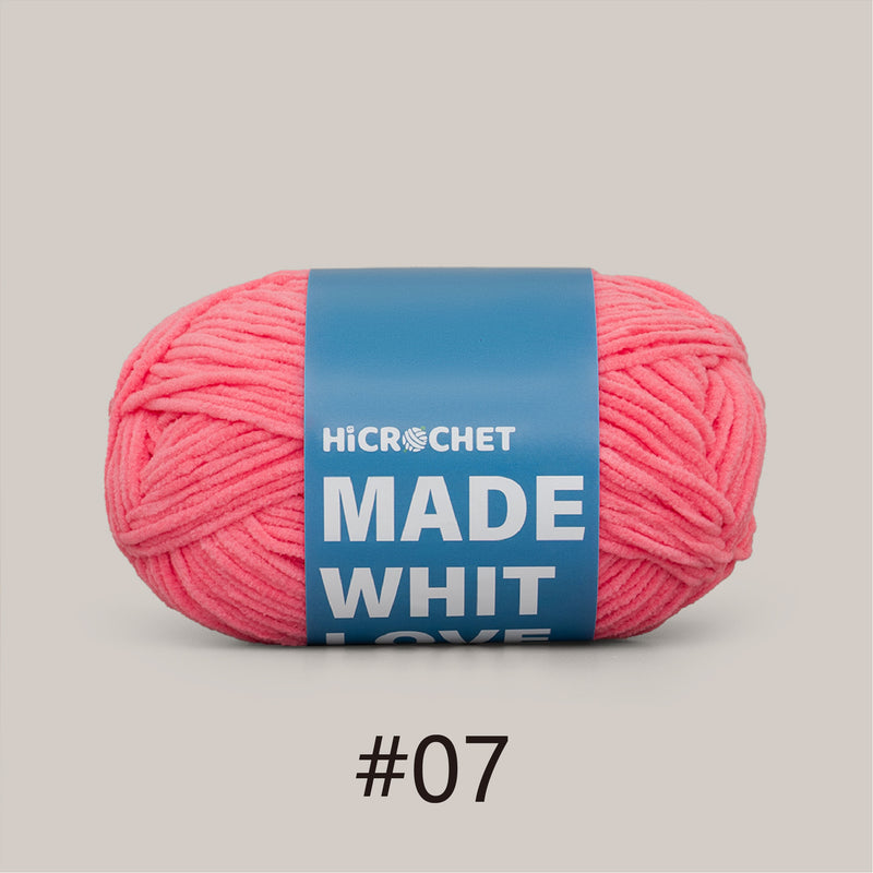 Crochet Yarn (100% polyester & 135m)