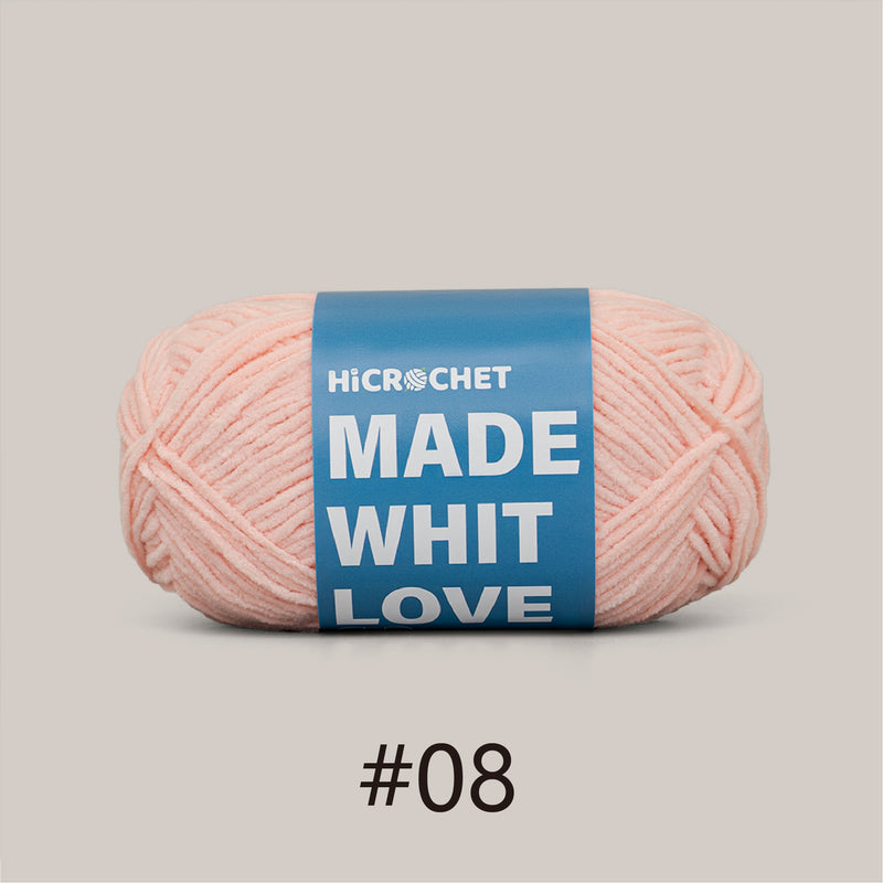 Crochet Yarn (100% polyester & 135m)