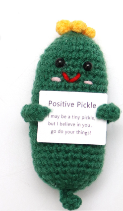 Cute Crochet Dolls - Positive & Emotional Support Animals, Fruits, Vegetables, Plants