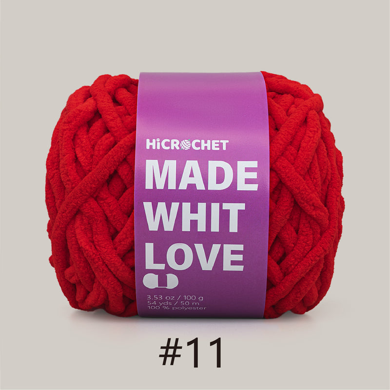 Crochet Yarn (100% polyester & 100 g/pc)