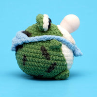 Press Bubble Frog Animal Crochet Kit - HiCrochet