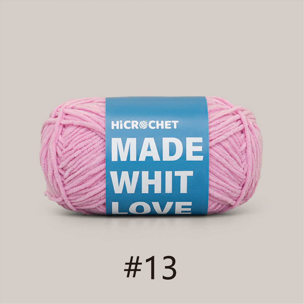 Crochet Yarn (100% polyester & 135m)