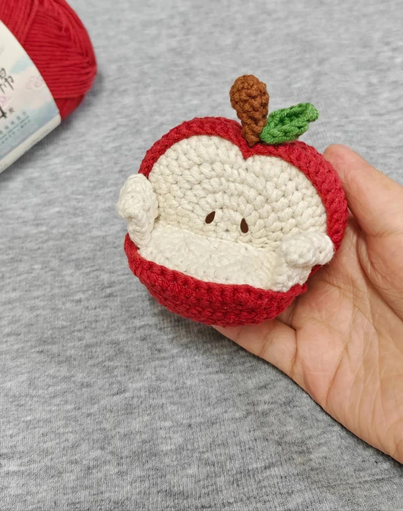 Apple Lazy Sofa Fruit Crochet Pattern