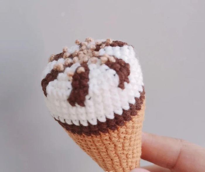 Ice Cream Food Crochet Pattern