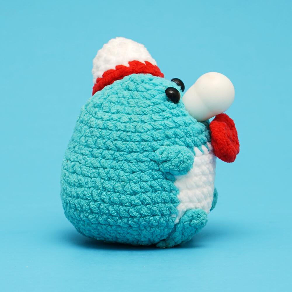 Press Bubble Penguin Animal Crochet Kit - HiCrochet