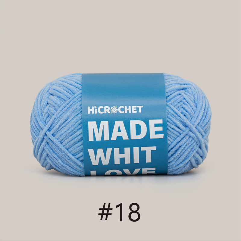 Crochet Yarn (100% polyester & 135m)