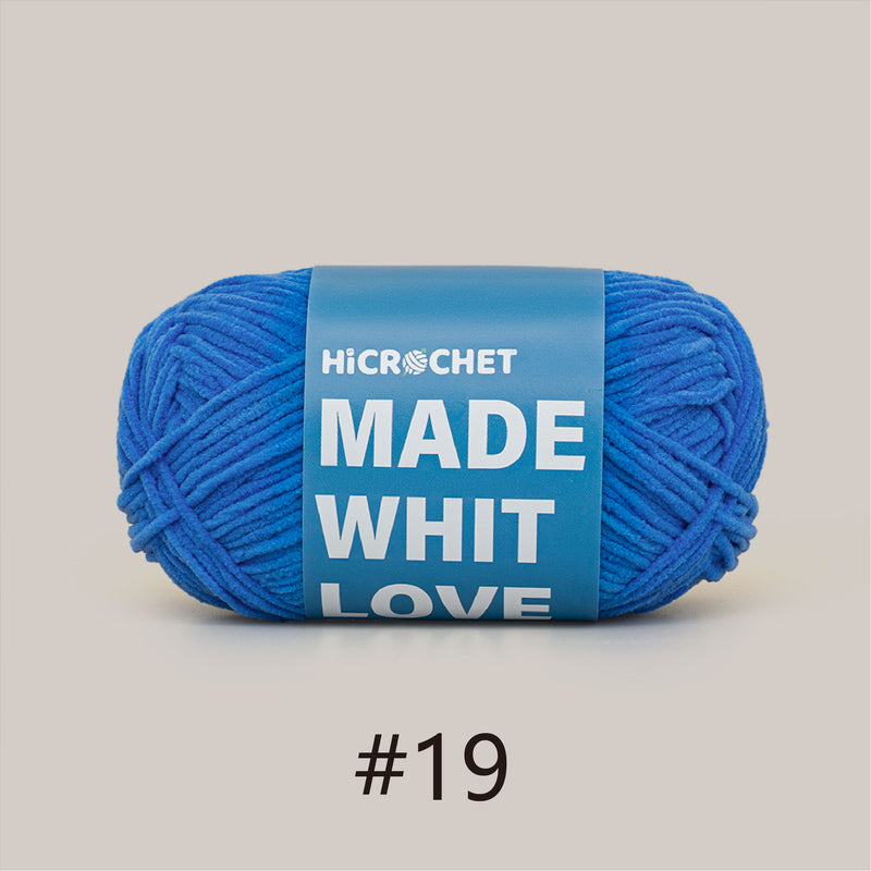 Crochet Yarn (100% polyester & 135m)