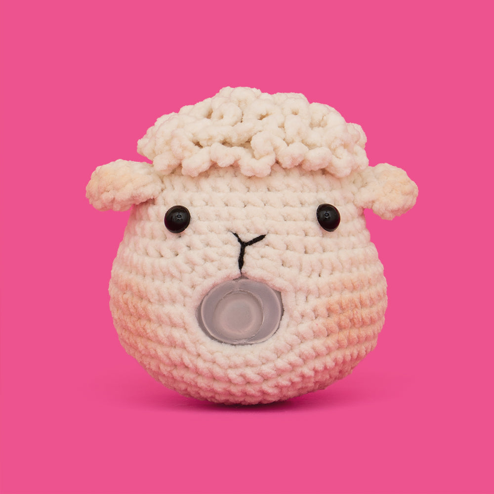 Press Bubble Lamb Crochet Kit