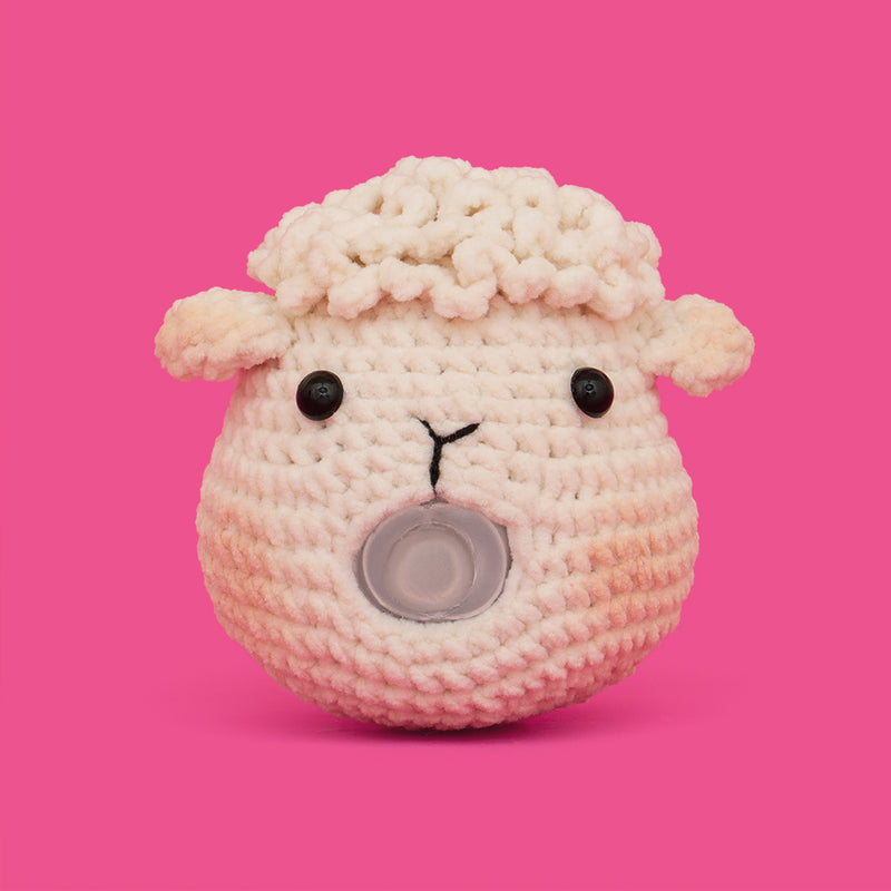 Press Bubble Lamb Crochet Kit