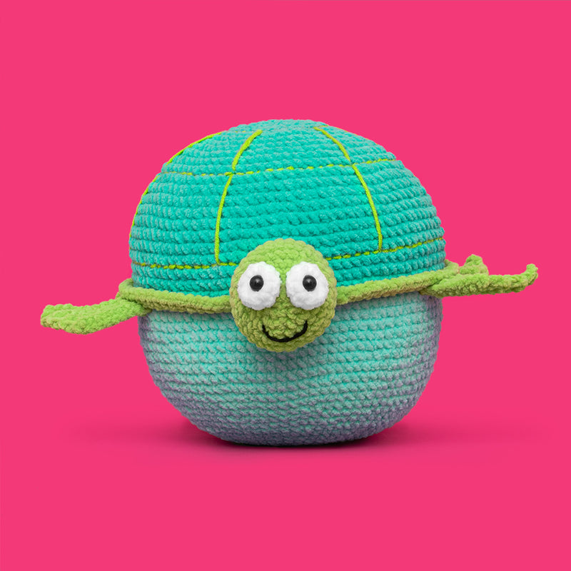 Bouncing Turtle Crochet Kit