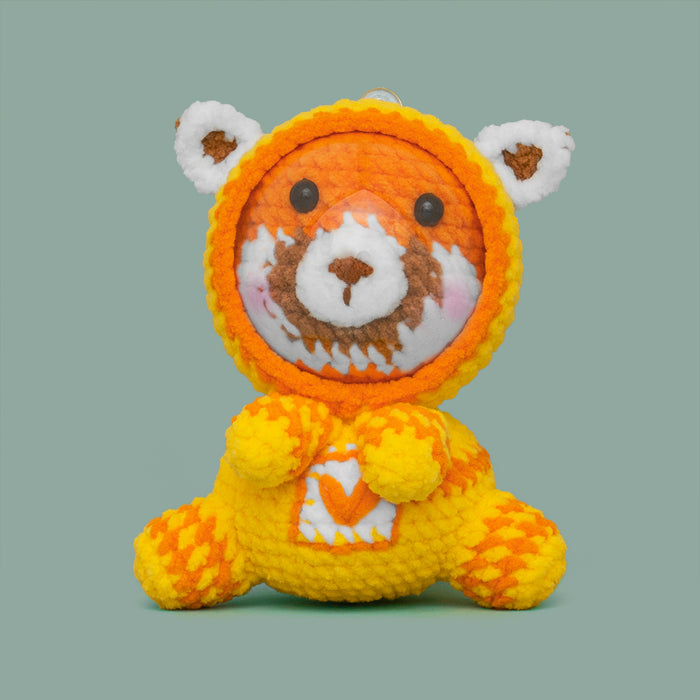 Space Astronaut Raccoon Crochet Kit