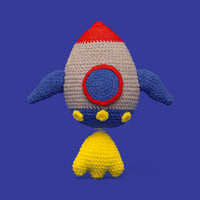 Wagging Little Rocket Crochet Kit