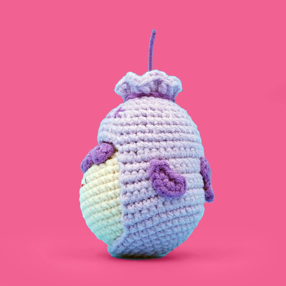 Purple Milk Boba Crochet Kit for Beginners - HiCrochet