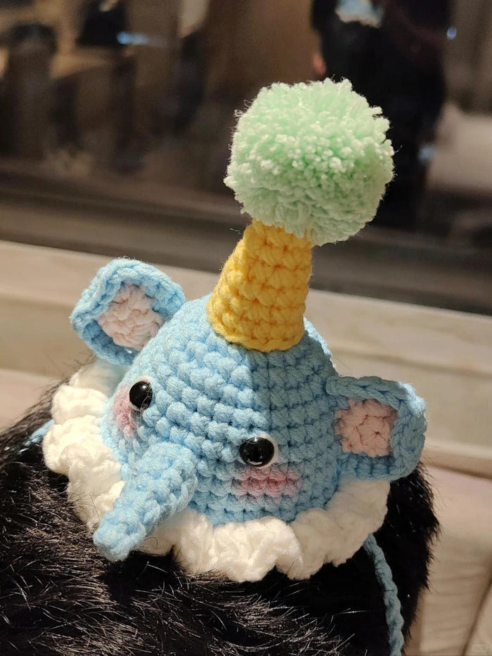 Dumbo Birthday Hat Crochet Diagram - HiCrochet