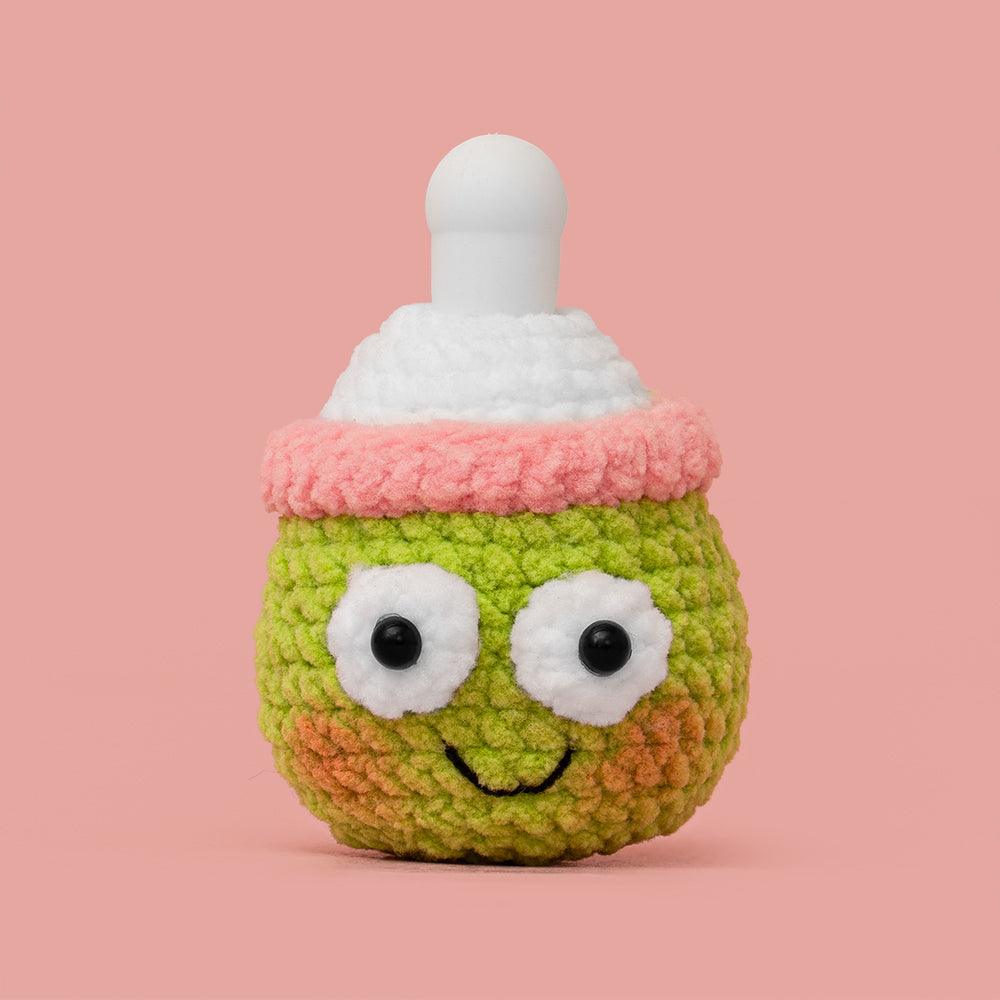 Frog Baby Bottle Crochet Kit - HiCrochet