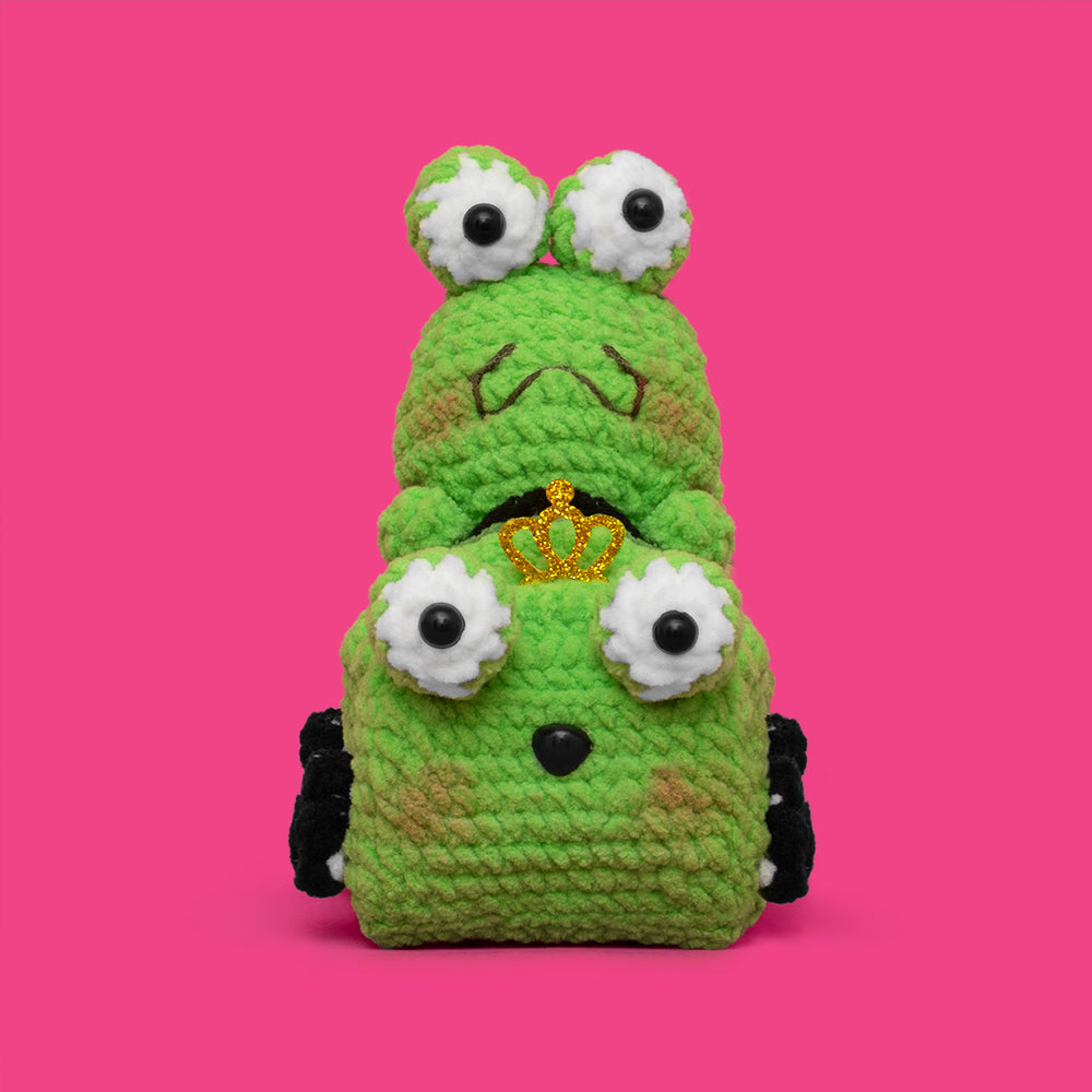 Frog Racing Car Crochet Kit