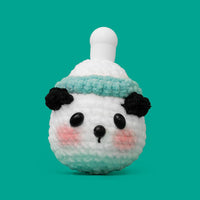 Panda Baby Bottle Crochet Kit - HiCrochet