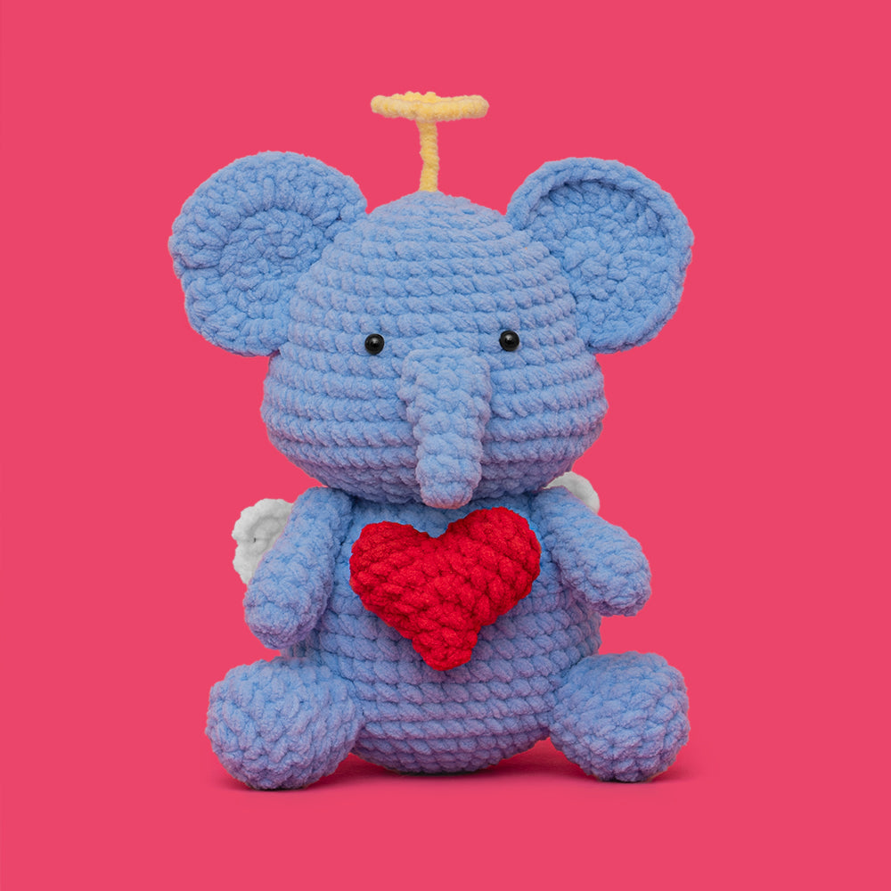 Angel Elephant Crochet Kit