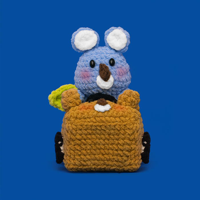 Koala Racing Car Crochet Kit