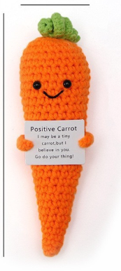 Cute Crochet Dolls - Positive & Emotional Support Animals, Fruits, Vegetables, Plants