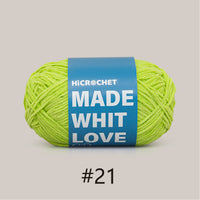 Crochet Yarn (100% polyester & 135m)