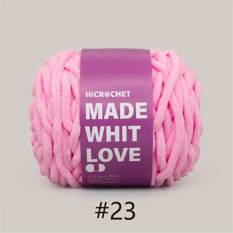 Crochet Yarn (100% polyester & 100 g/pc)