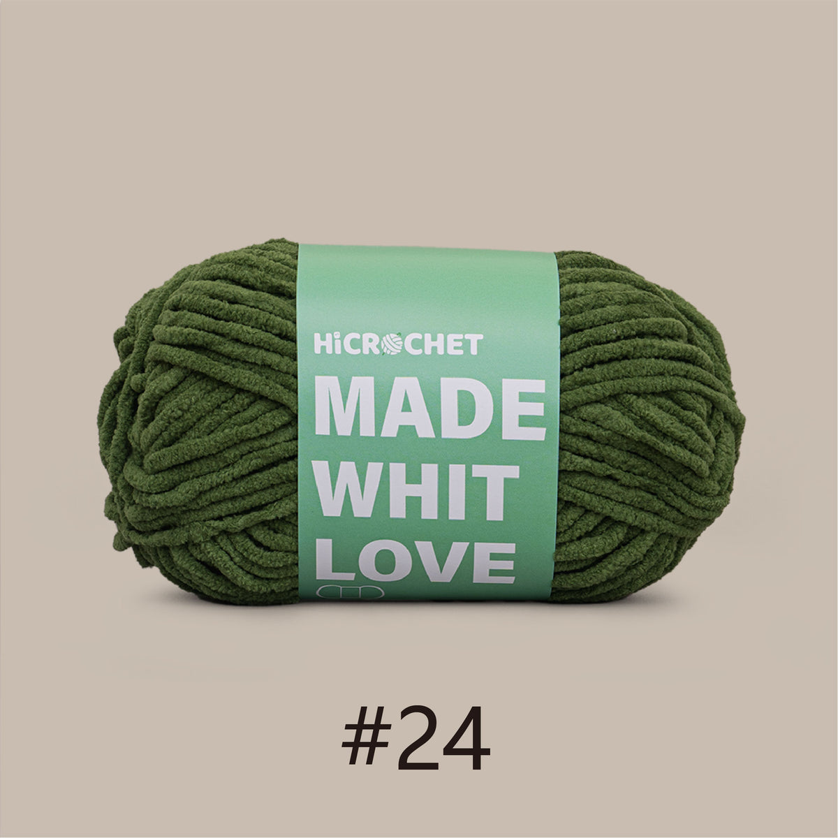 Crochet Yarn (75% Cotton 25% Nylon)