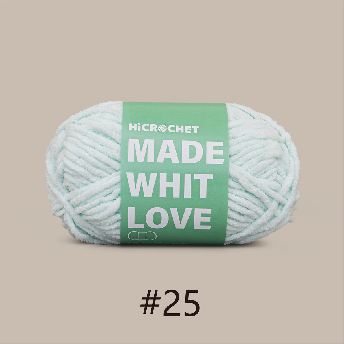 Crochet Yarn (75% Cotton 25% Nylon)