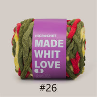 Crochet Yarn (100% polyester & 100 g/pc)