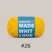 Crochet Yarn (100% polyester & 135m)