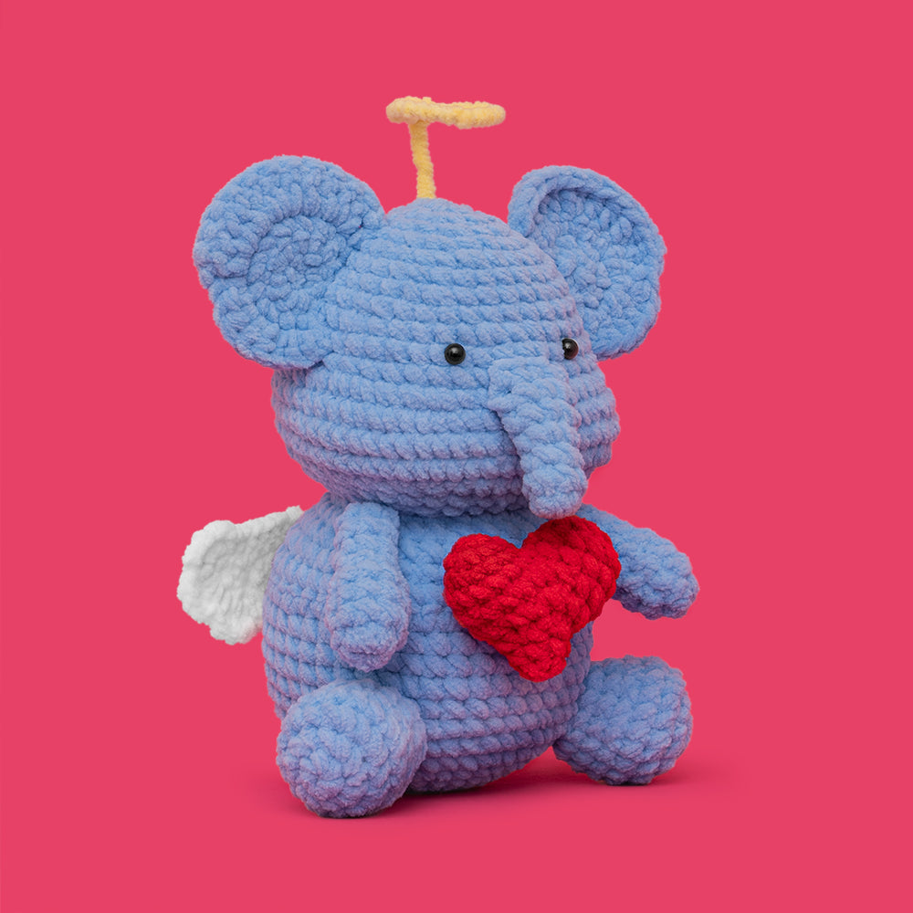 Angel Elephant Crochet Kit